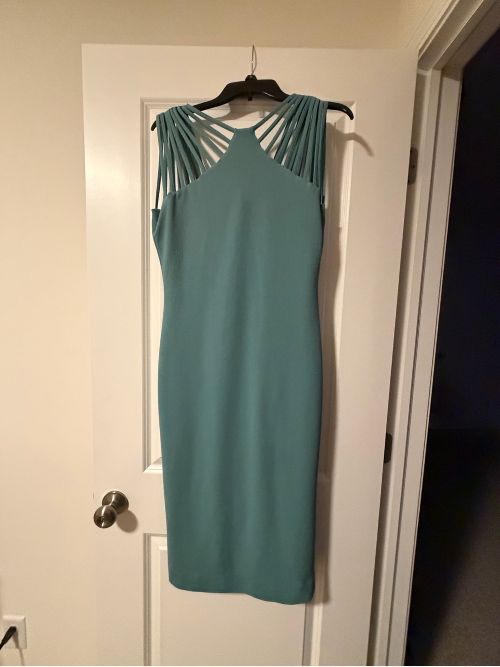Dress The Population Gwen Midi Strappy Halter Dress